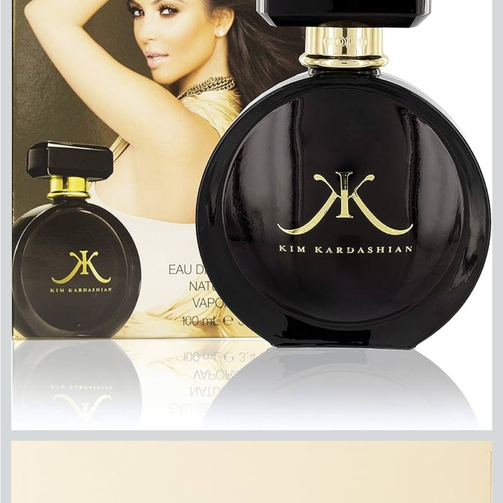 BRAND NEW Kardashian Collection, Black and Gold Logo Design 3.4oz